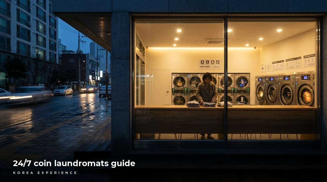 24/7 Coin Laundromats in Korea 2026: The Ultimate Wash & Dry Guide