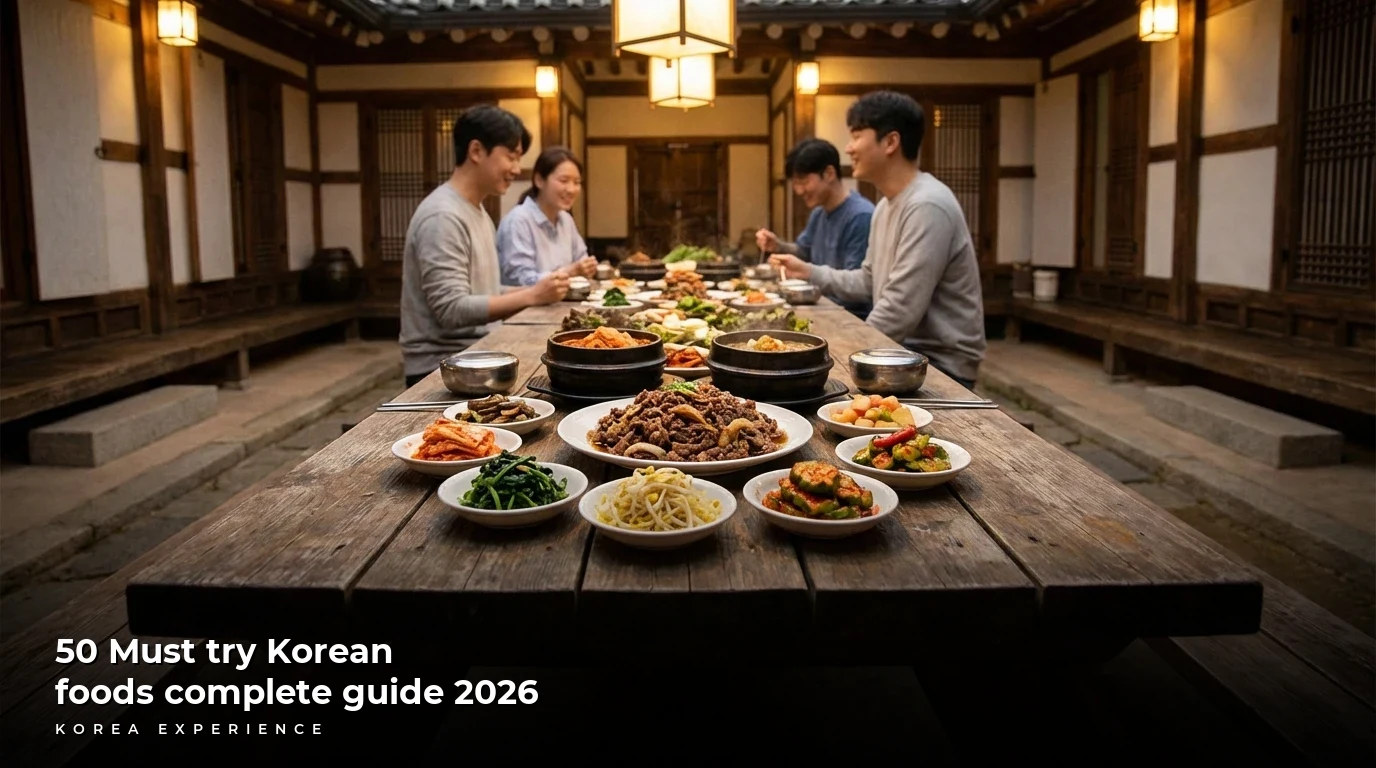 50 Must try Korean foods complete guide 2026