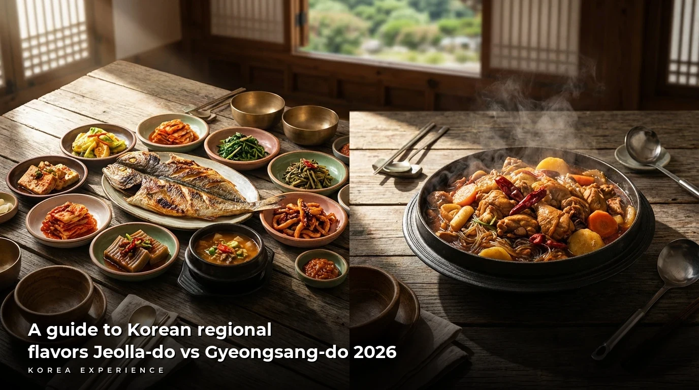 A guide to Korean regional flavors Jeolla-do vs Gyeongsang-do 2026