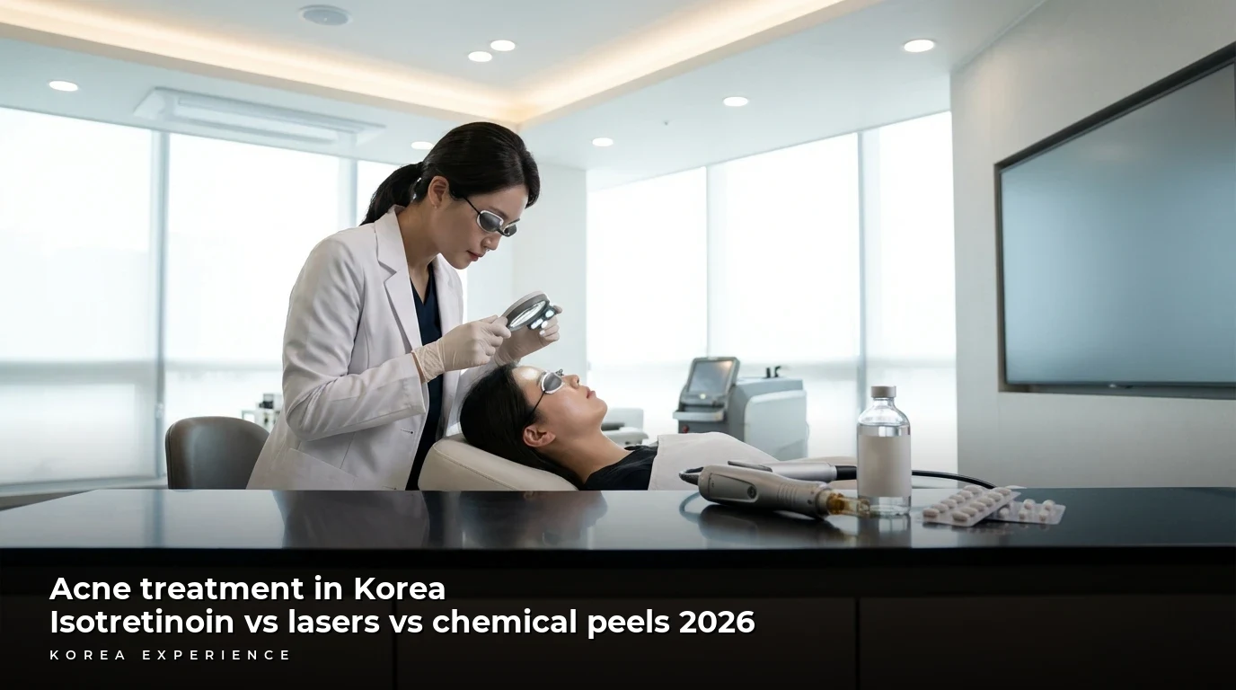 Acne treatment in Korea: Isotretinoin vs lasers vs chemical peels 2026