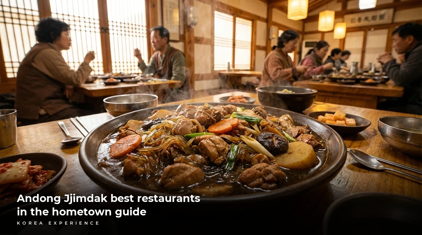 Andong Jjimdak best restaurants in the hometown guide