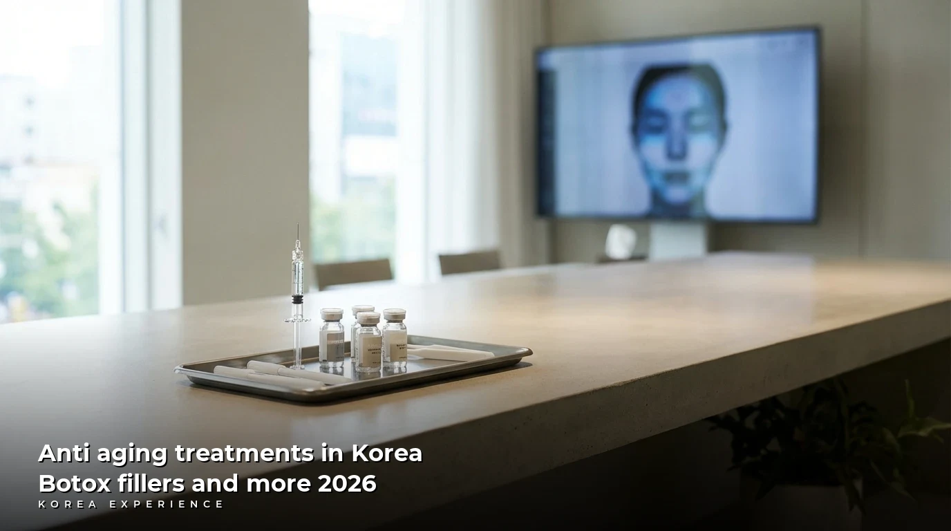 Anti aging treatments in Korea Botox fillers and more 2026