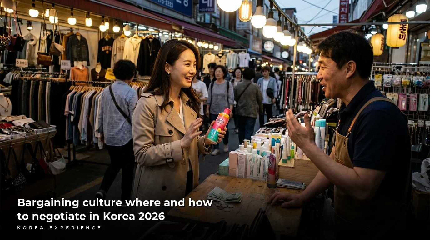 Bargaining culture where and how to negotiate in Korea 2026