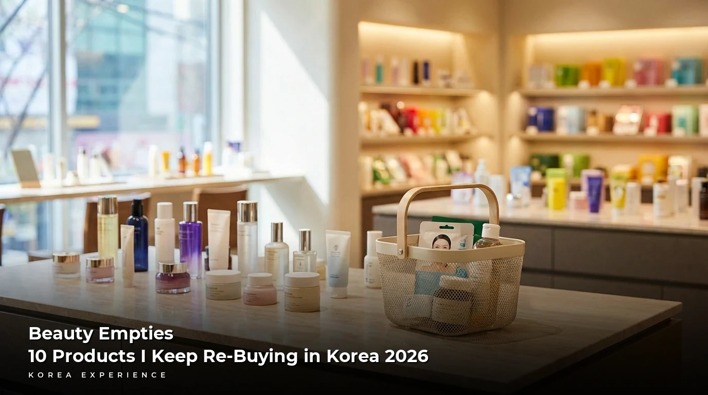 Beauty Empties: 10 Products I Keep Re-Buying in Korea 2026