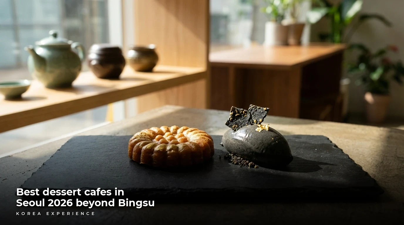 Best dessert cafes in Seoul 2026 beyond Bingsu