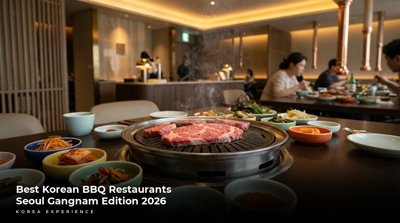 Best Korean BBQ Restaurants Seoul Gangnam Edition 2026