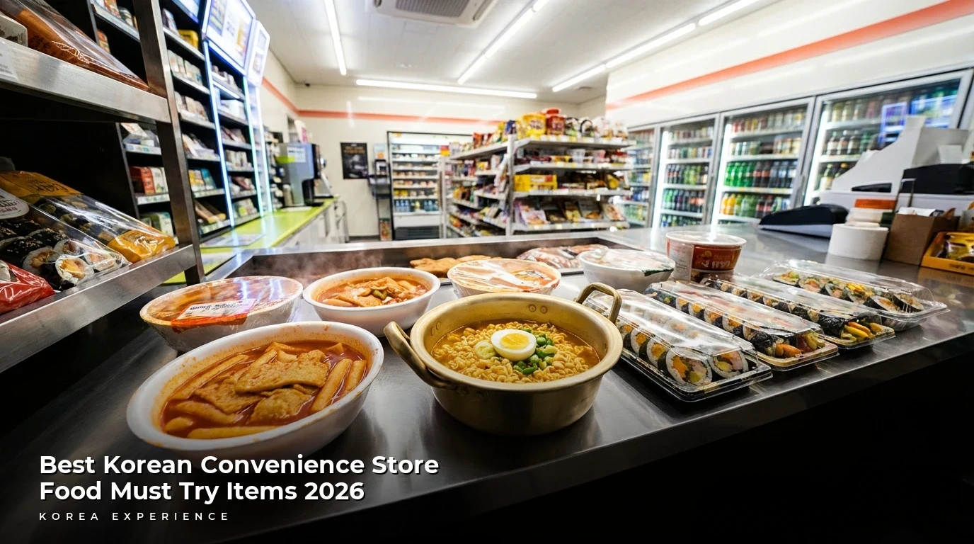 Best Korean Convenience Store Food Must Try Items 2026