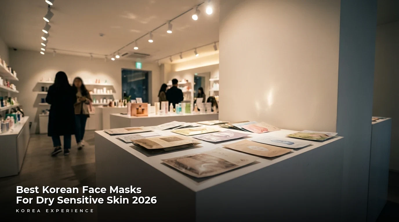Best Korean Face Masks For Dry Sensitive Skin 2026