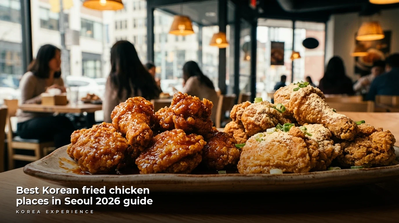 Best Korean fried chicken places in Seoul 2026 guide