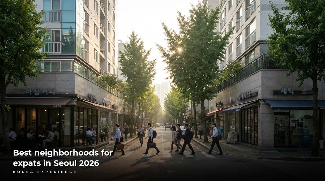 Best neighborhoods for expats in Seoul 2026