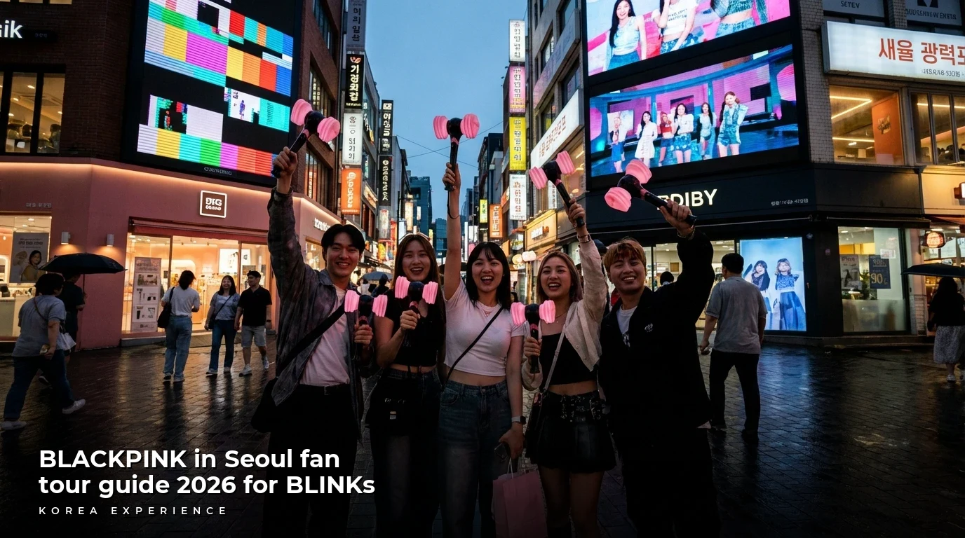 BLACKPINK in Seoul fan tour guide 2026 for BLINKs
