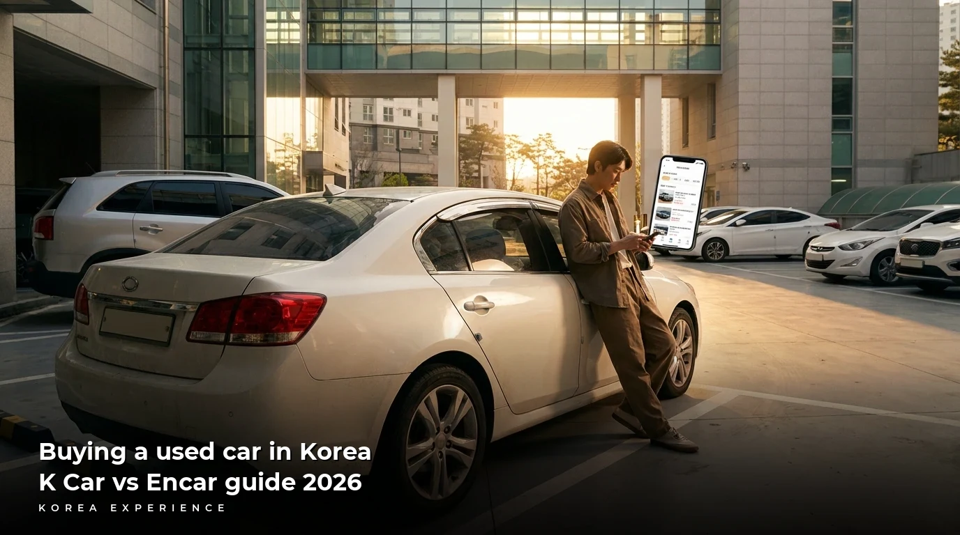 Buying a used car in Korea K Car vs Encar guide 2026