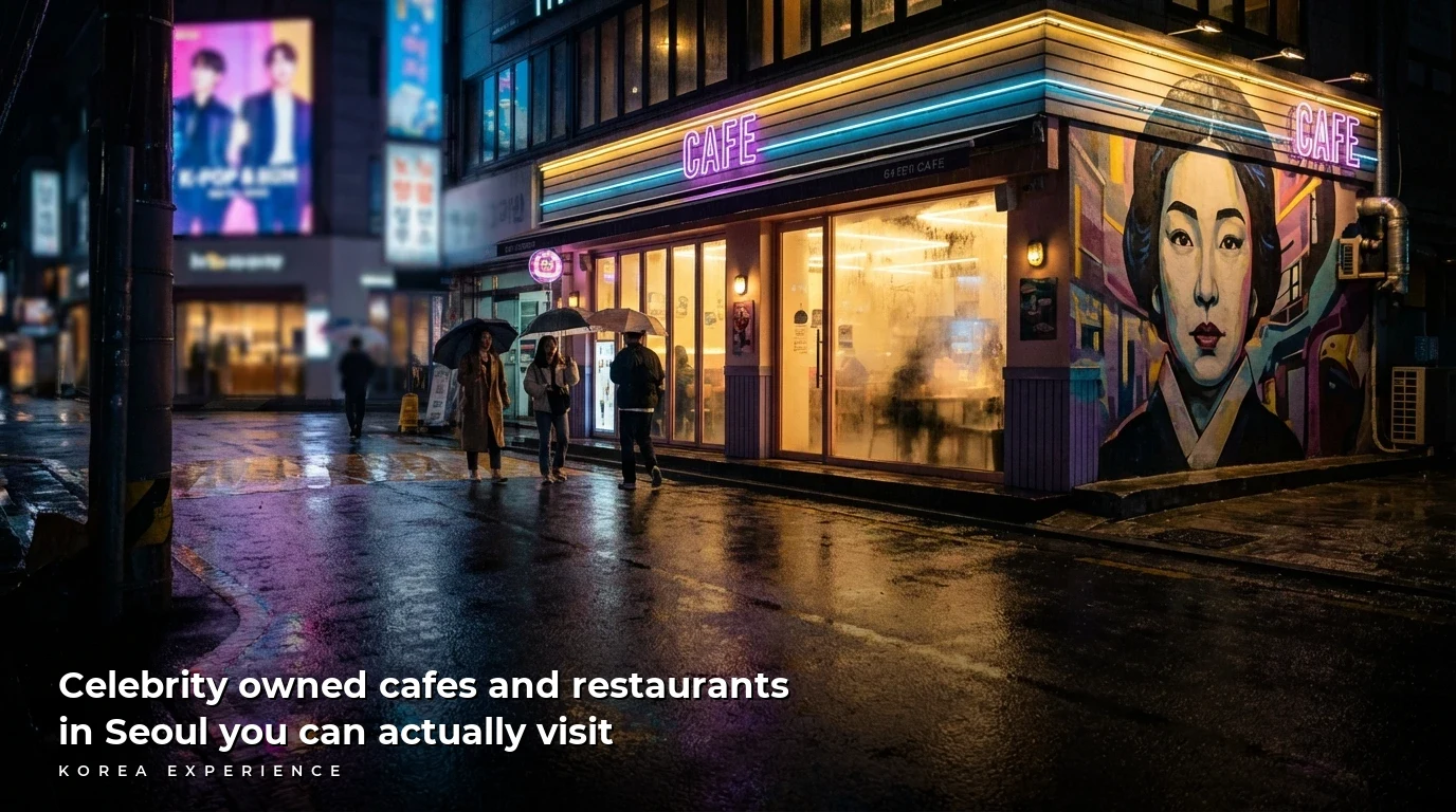 Celebrity owned cafes and restaurants in Seoul you can actually visit