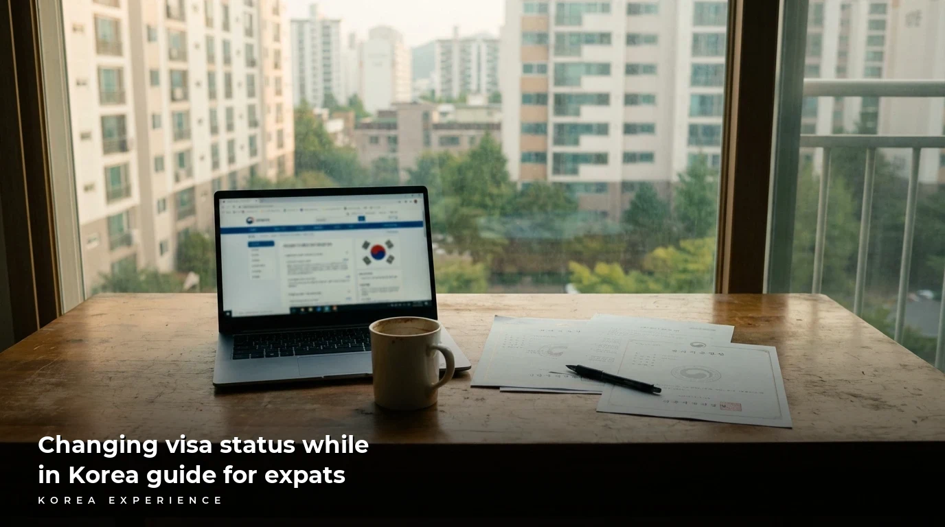 Changing visa status while in Korea guide for expats