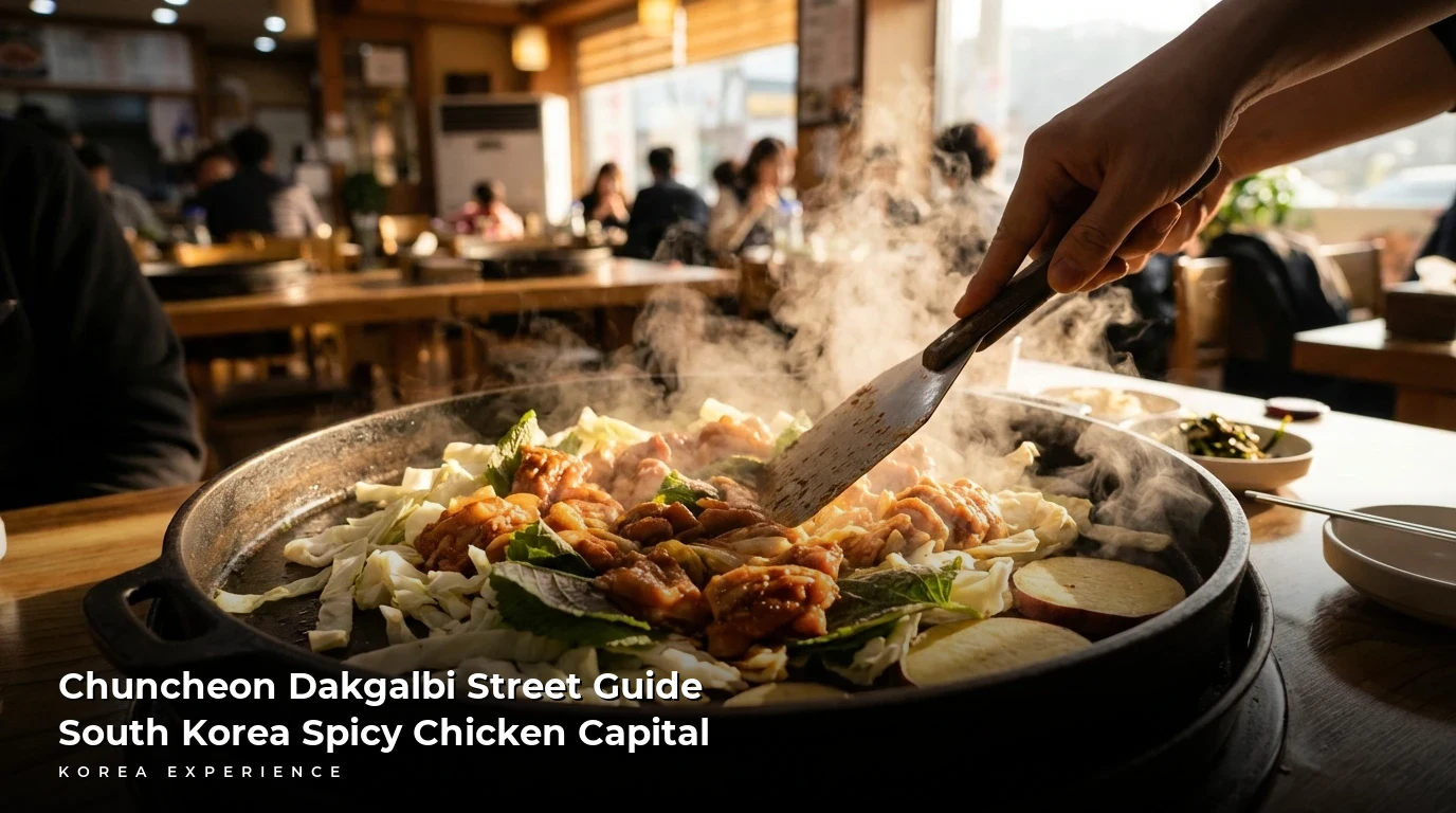 Chuncheon Dakgalbi Street Guide South Korea Spicy Chicken Capital