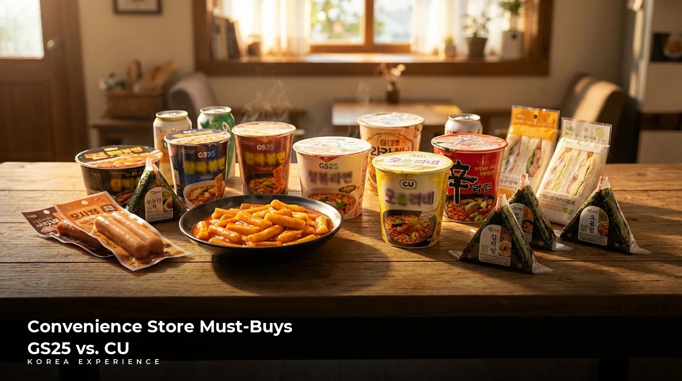 GS25 vs. CU: The Ultimate 2026 Guide to Korean Convenience Store Feasts