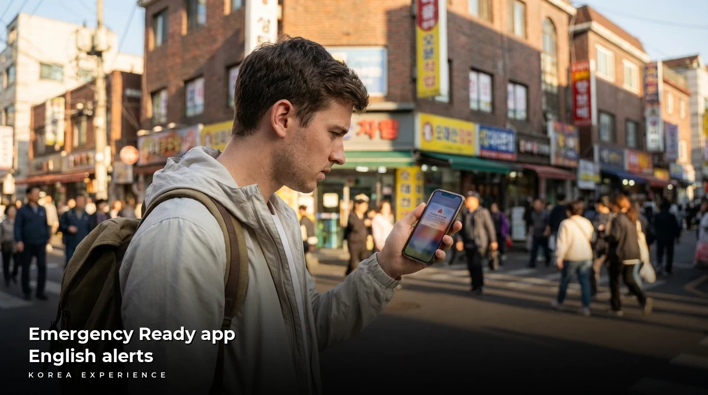 Emergency Ready App Korea 2026: English Alerts & Safety Guide