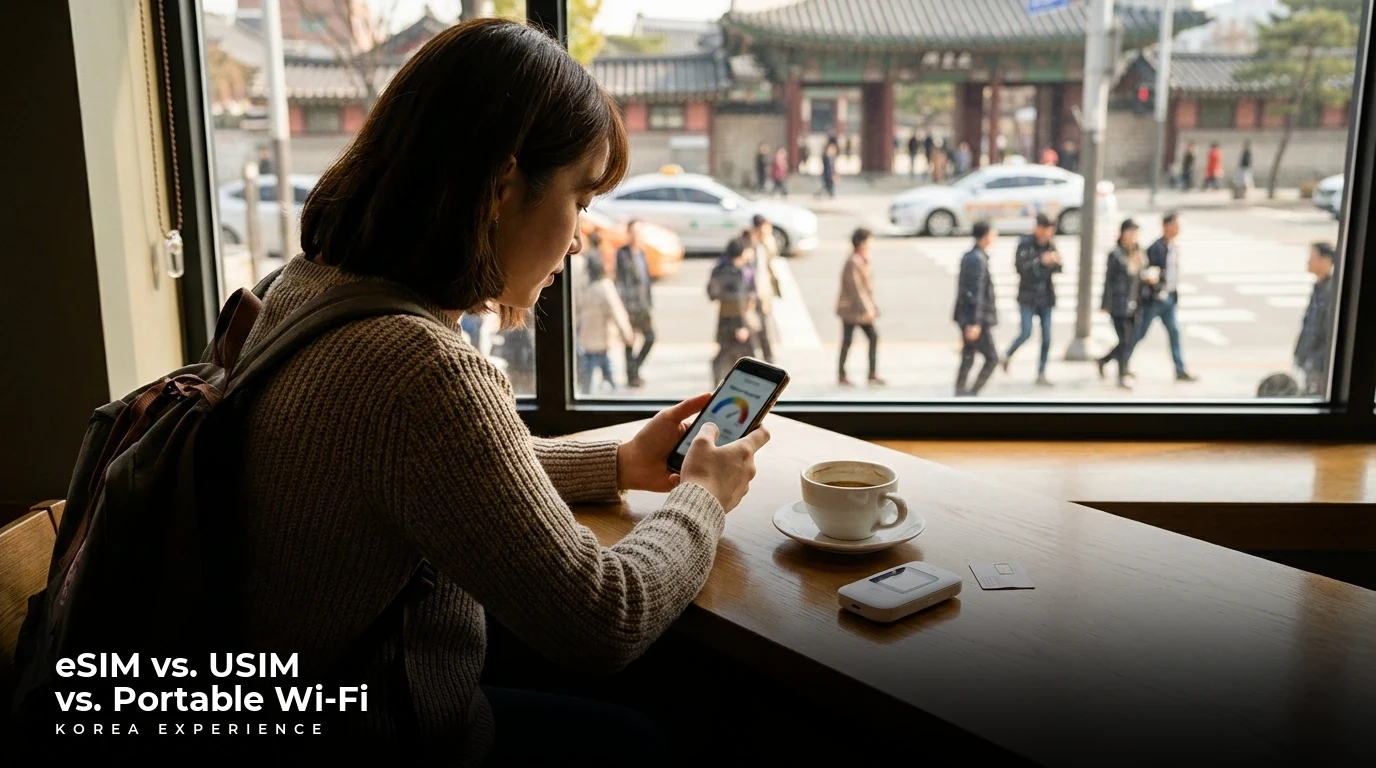 eSIM vs USIM vs Pocket Wi-Fi Korea 2026: The Ultimate Connectivity Guide