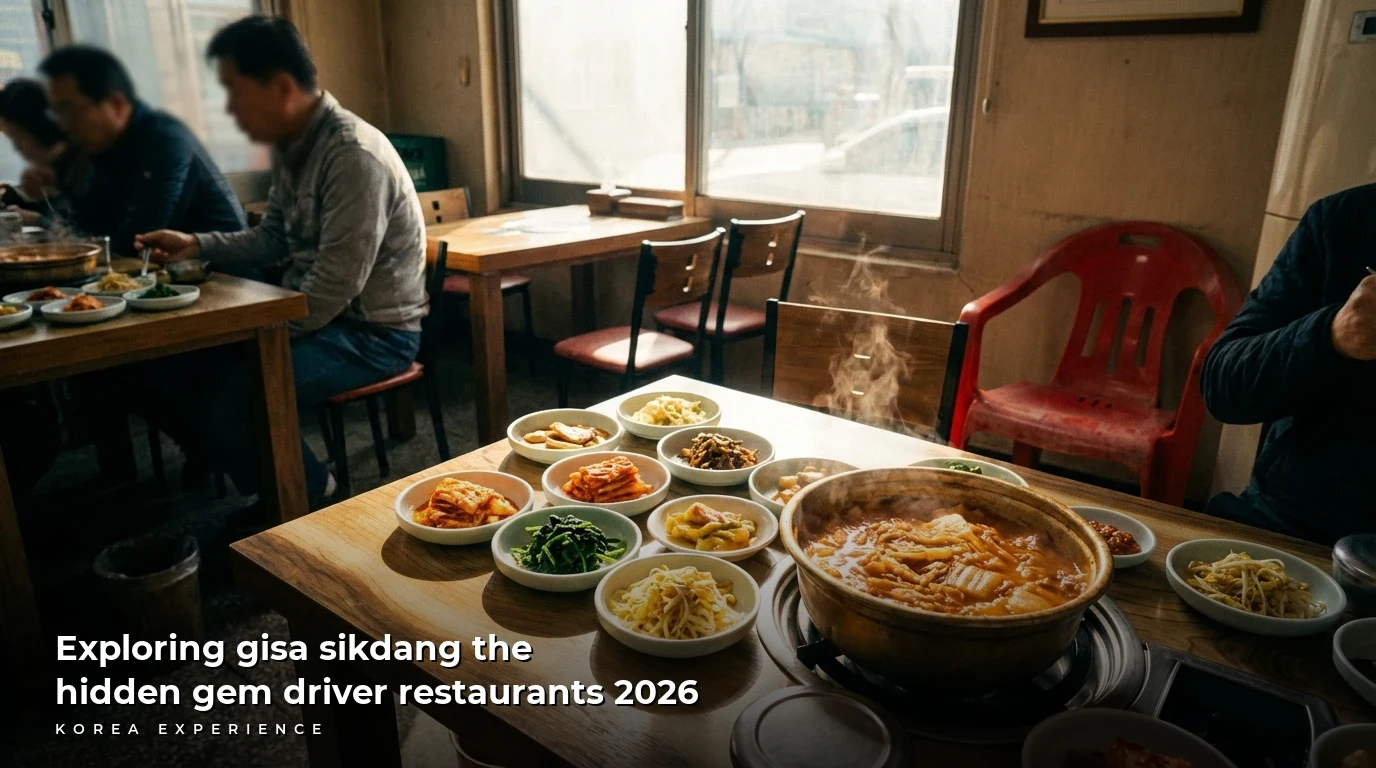Exploring gisa sikdang the hidden gem driver restaurants 2026
