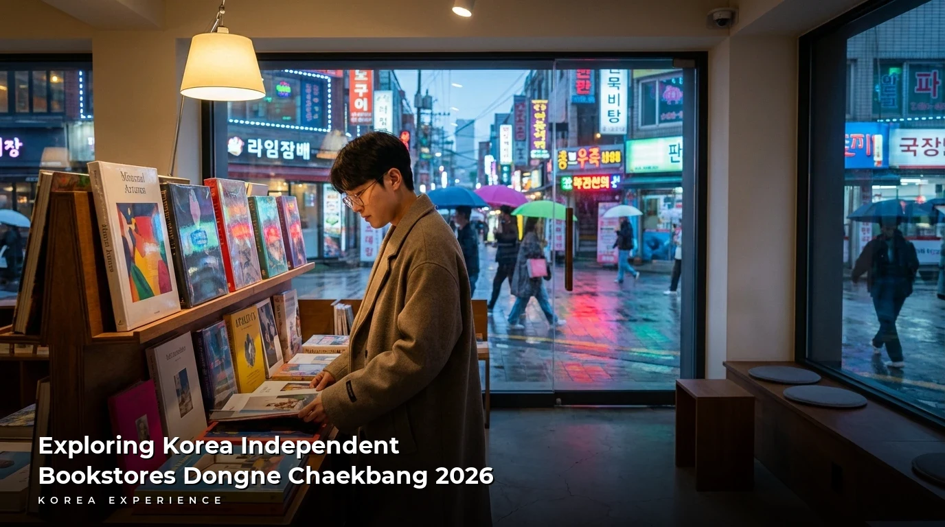 Exploring Korea Independent Bookstores Dongne Chaekbang 2026