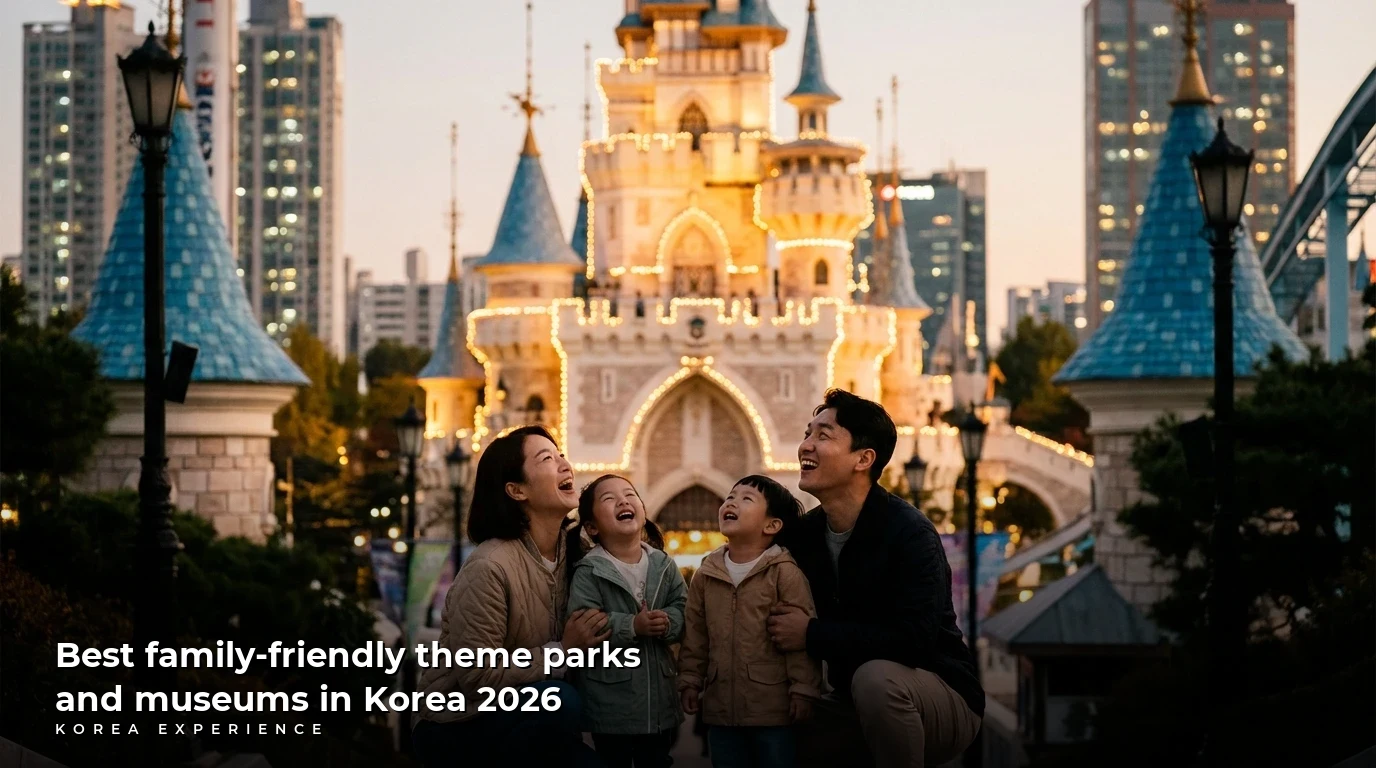Best family-friendly theme parks and museums in Korea 2026