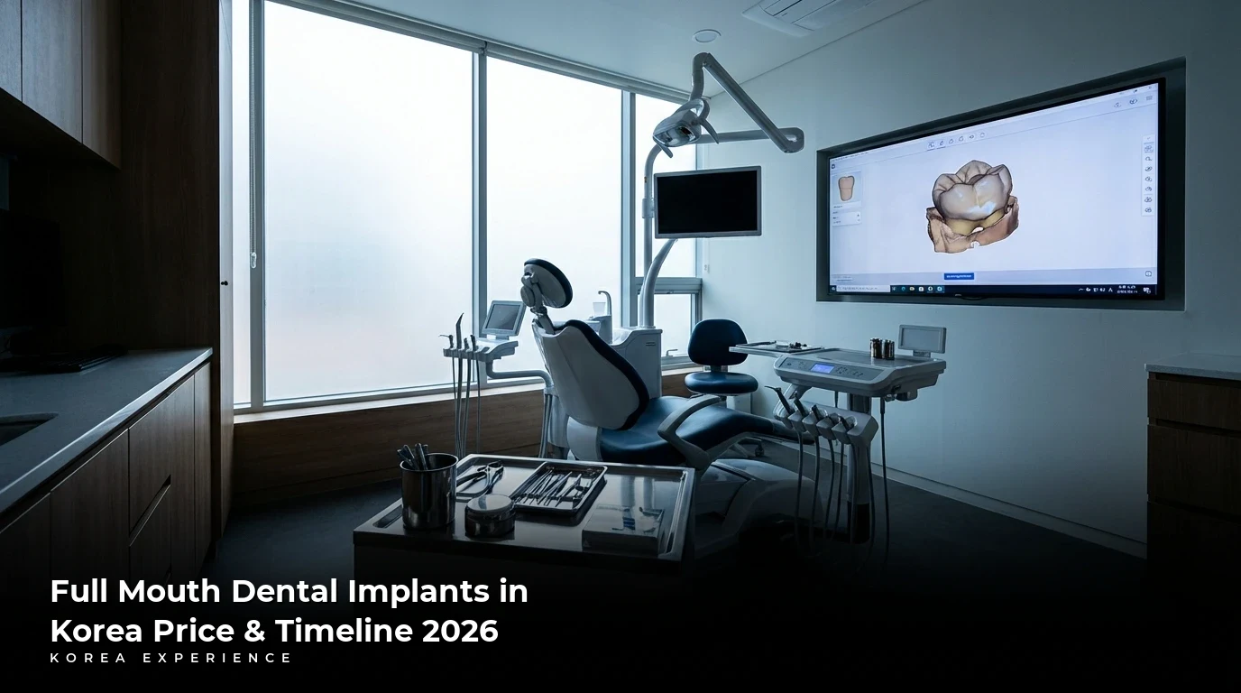 Full Mouth Dental Implants in Korea Price & Timeline 2026