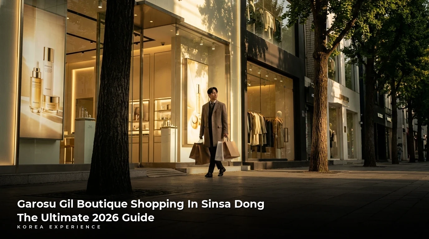 Garosu Gil Boutique Shopping In Sinsa Dong: The Ultimate 2026 Guide