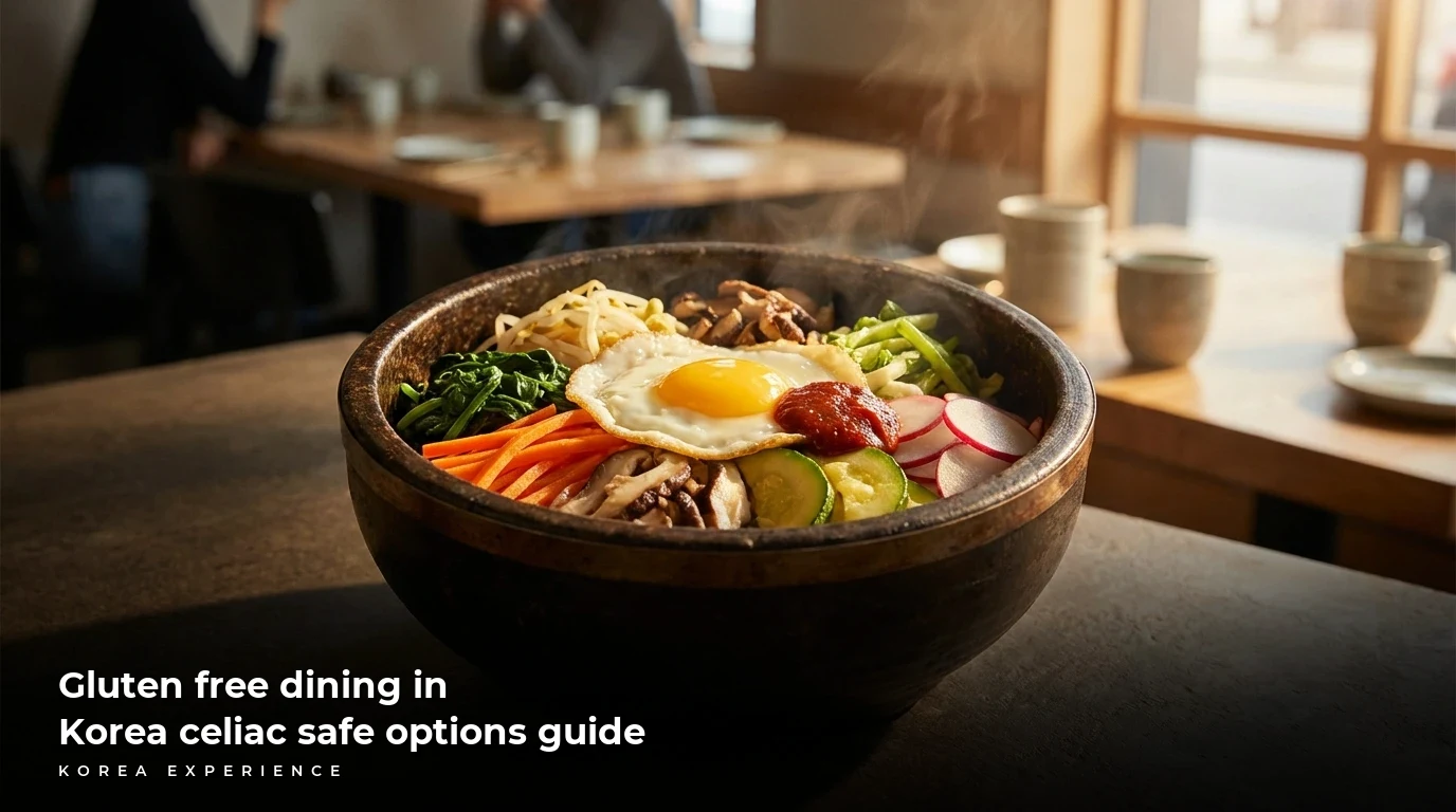 Gluten free dining in Korea celiac safe options guide