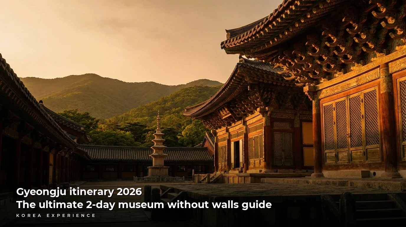 Gyeongju itinerary 2026: The ultimate 2-day museum without walls guide
