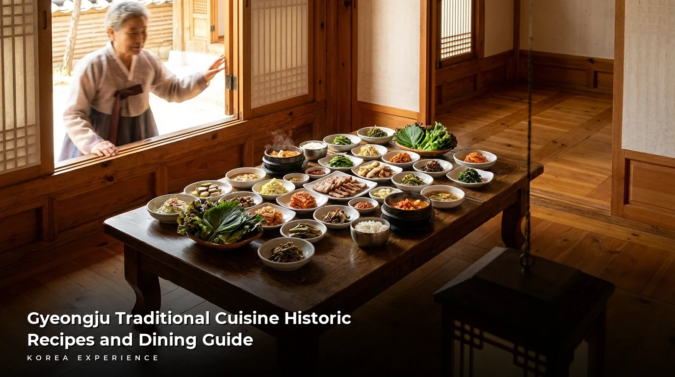 Gyeongju Traditional Cuisine Historic Recipes and Dining Guide