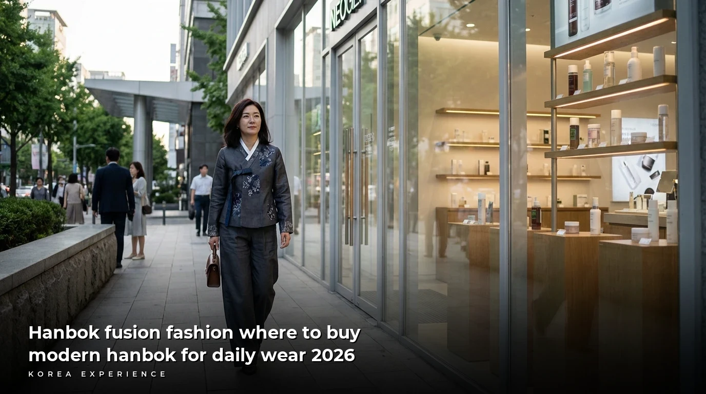Hanbok fusion fashion where to buy modern hanbok for daily wear 2026