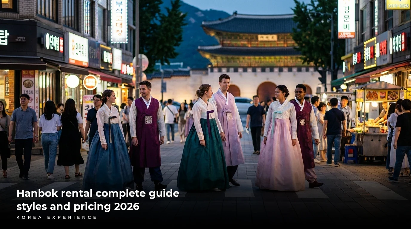 Hanbok rental complete guide styles and pricing 2026