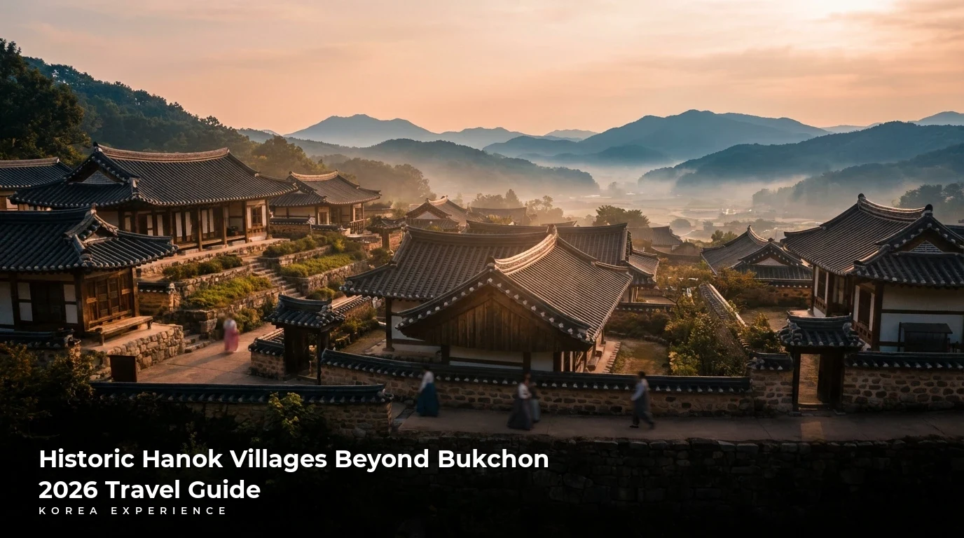 Historic Hanok Villages Beyond Bukchon: 2026 Travel Guide