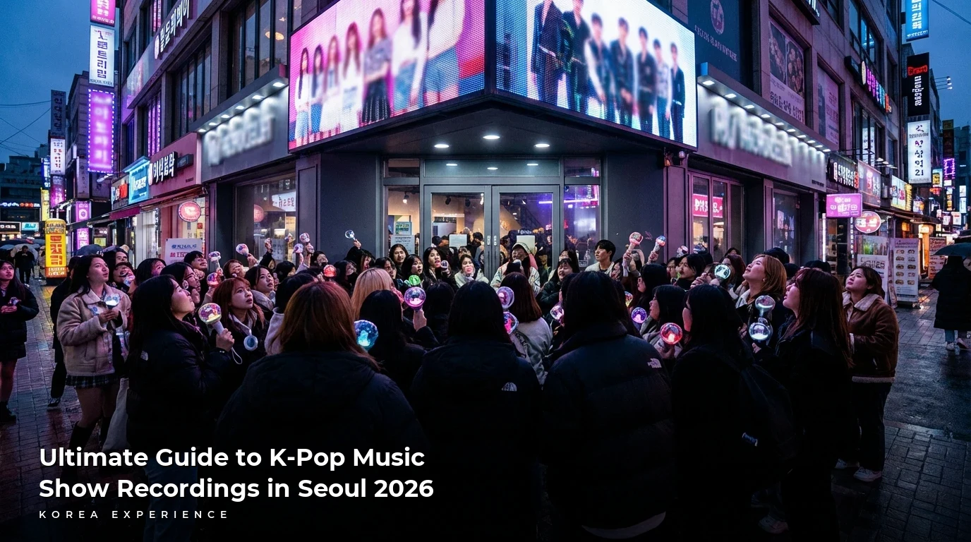 Ultimate Guide to K-Pop Music Show Recordings in Seoul 2026