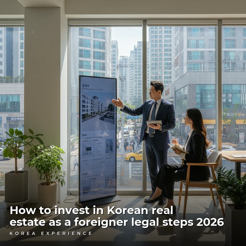 How to invest in Korean real estate as a foreigner legal steps 2026