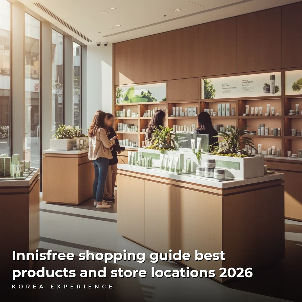 Innisfree shopping guide best products and store locations 2026