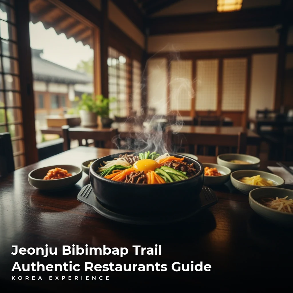 Jeonju Bibimbap Trail Authentic Restaurants Guide