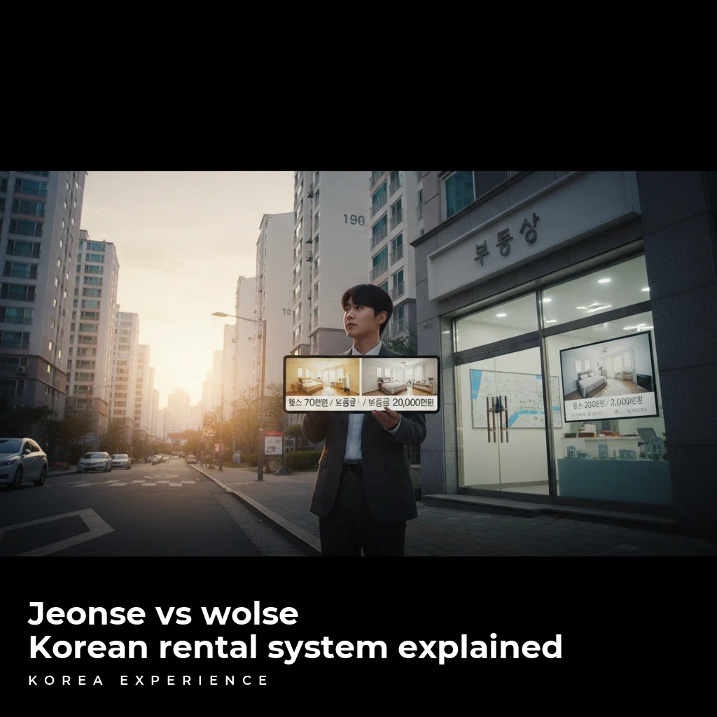Jeonse vs wolse Korean rental system explained