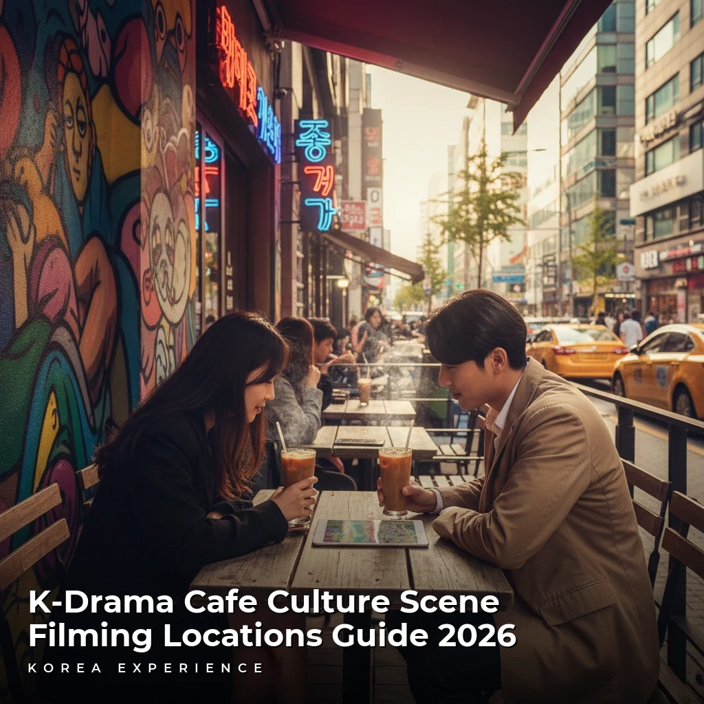 K-Drama Cafe Culture Scene Filming Locations Guide 2026
