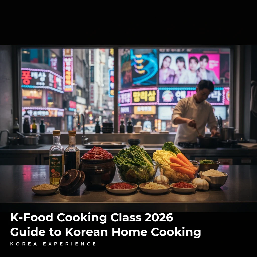 K-Food Cooking Class 2026 Guide to Korean Home Cooking