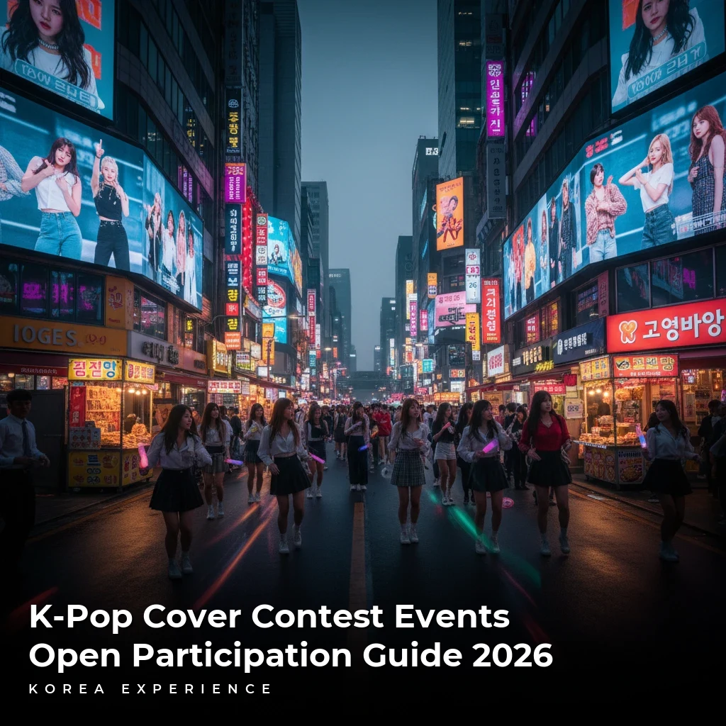 K-Pop Cover Contest Events Open Participation Guide 2026
