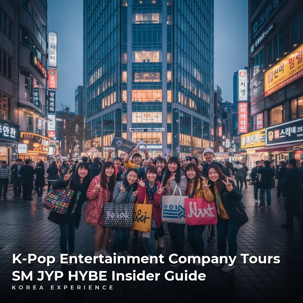 K-Pop Entertainment Company Tours SM JYP HYBE Insider Guide