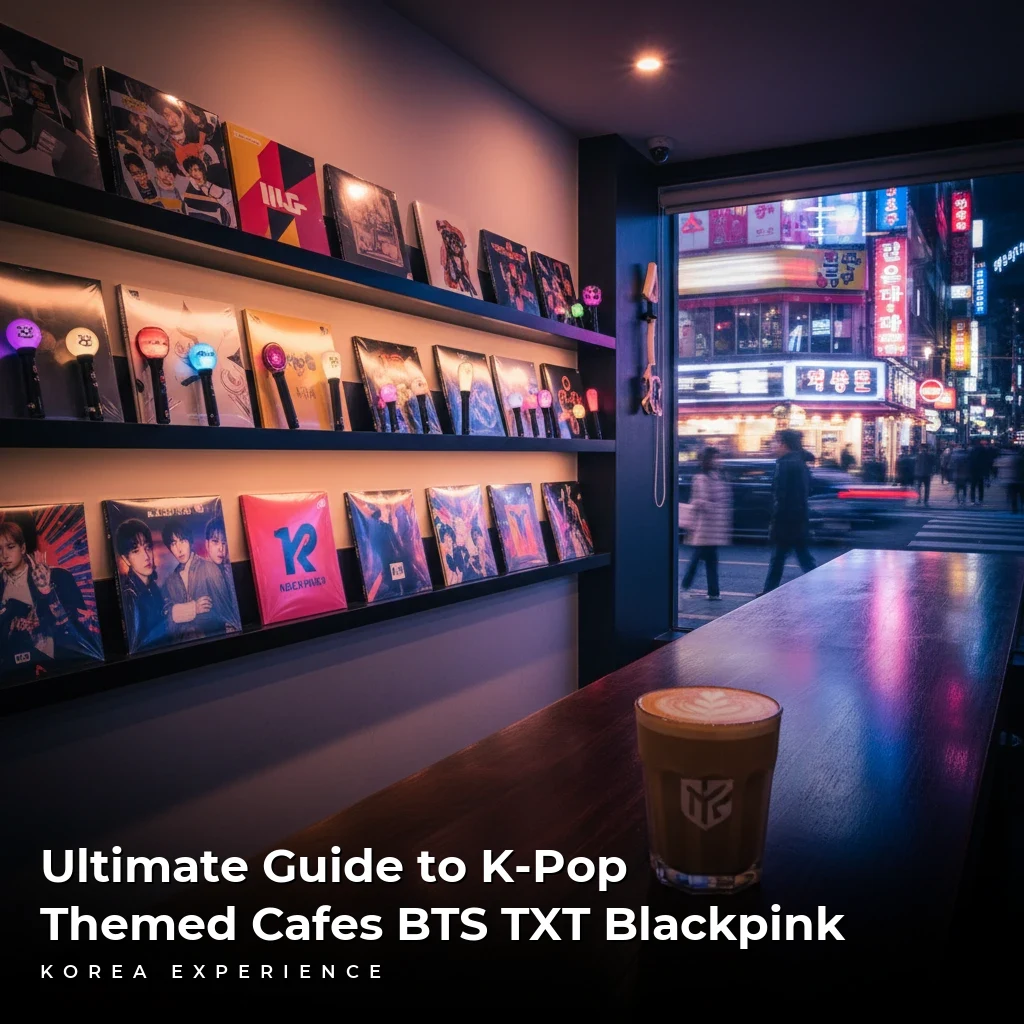 Ultimate Guide to K-Pop Themed Cafes BTS TXT Blackpink