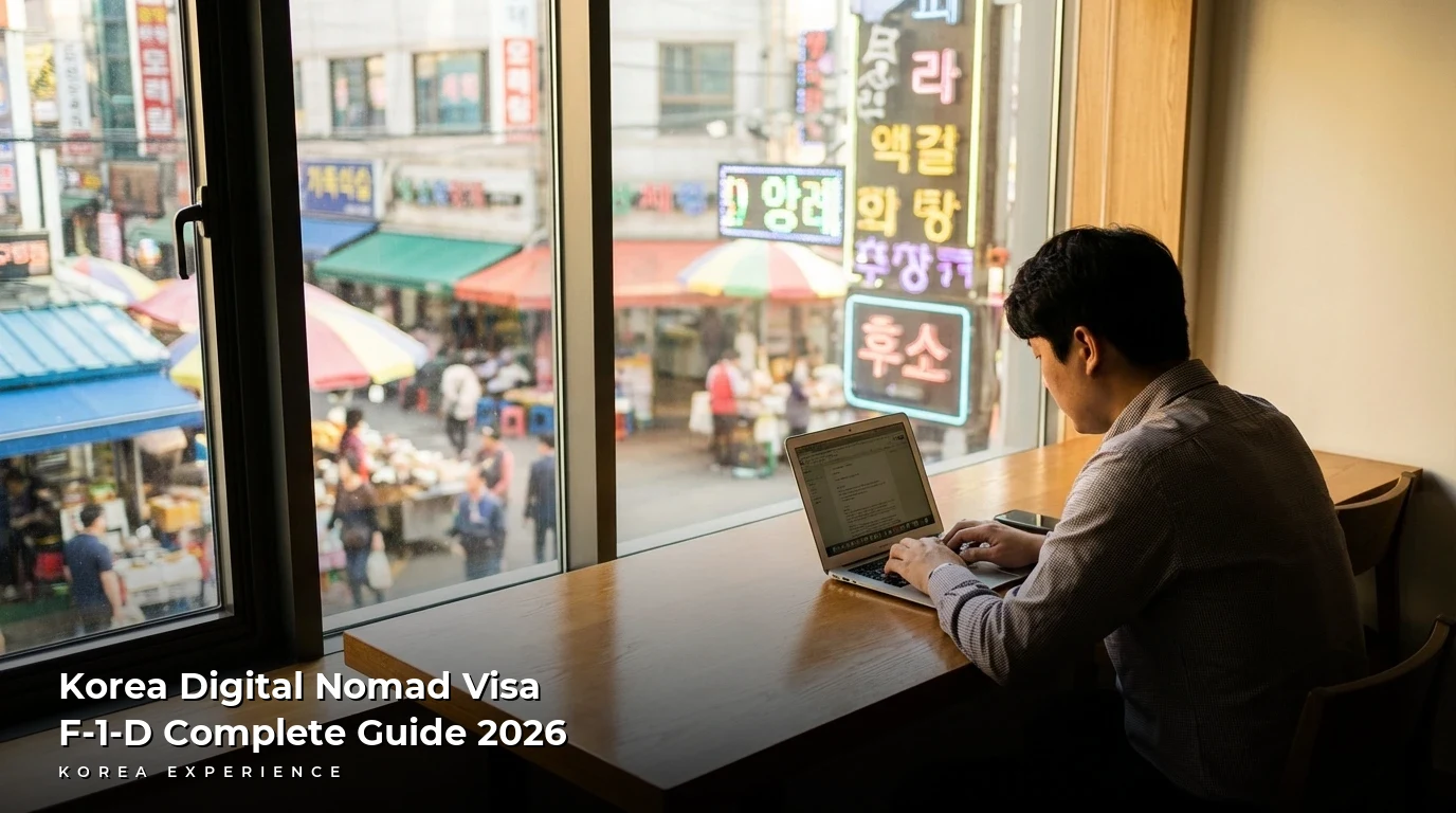Korea Digital Nomad Visa F-1-D Complete Guide 2026