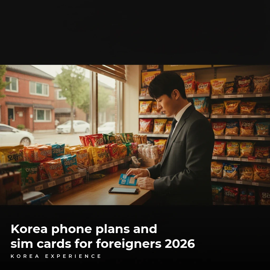 Korea phone plans and sim cards for foreigners 2026