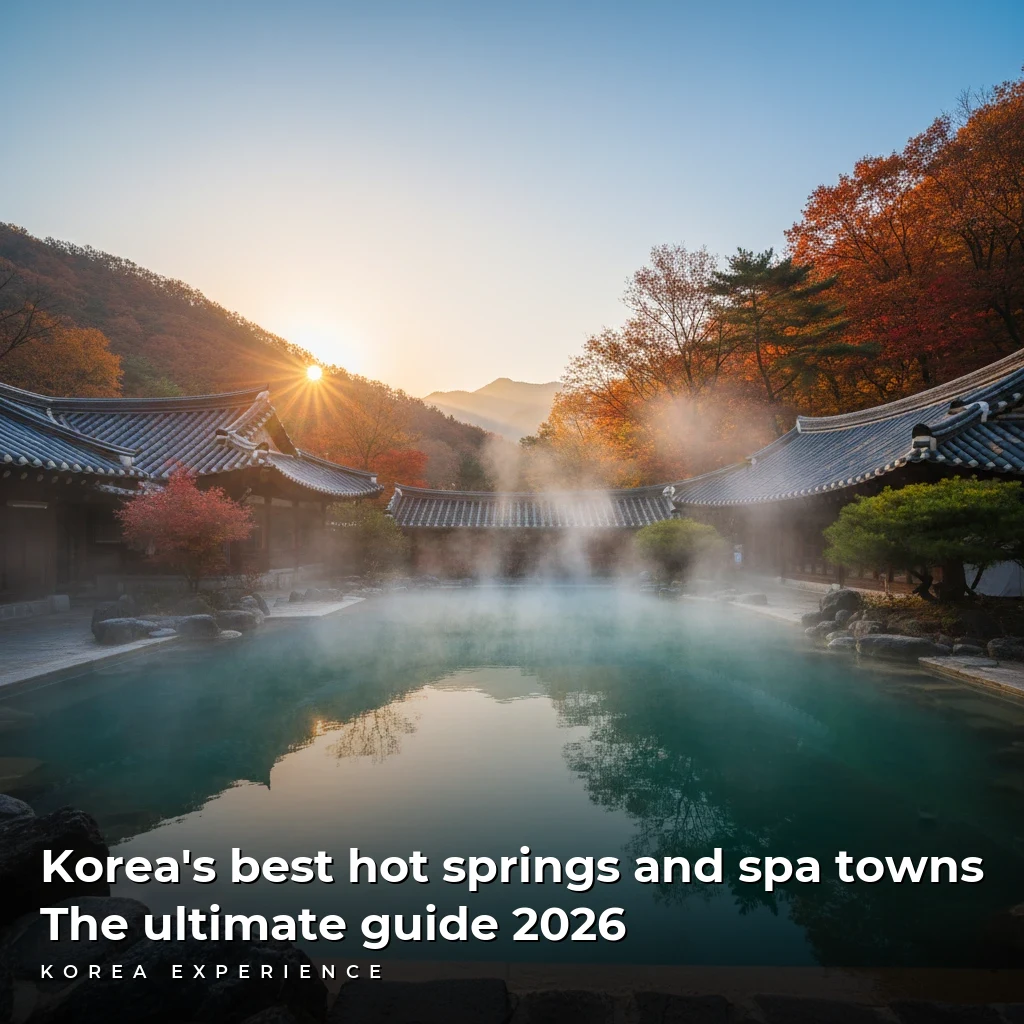 Korea's best hot springs and spa towns: The ultimate guide 2026