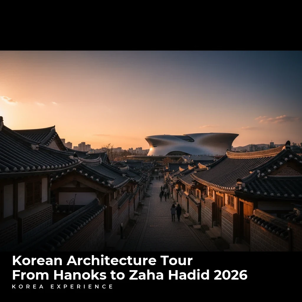 Korean Architecture Tour: From Hanoks to Zaha Hadid 2026