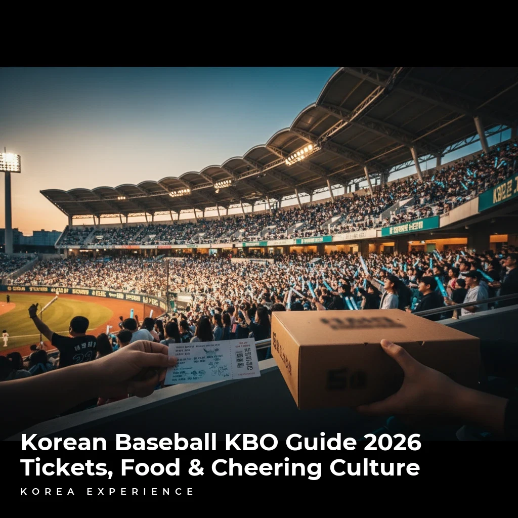 Korean Baseball KBO Guide 2026: Tickets, Food & Cheering Culture