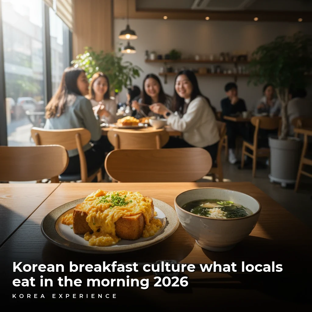 Korean breakfast culture what locals eat in the morning 2026