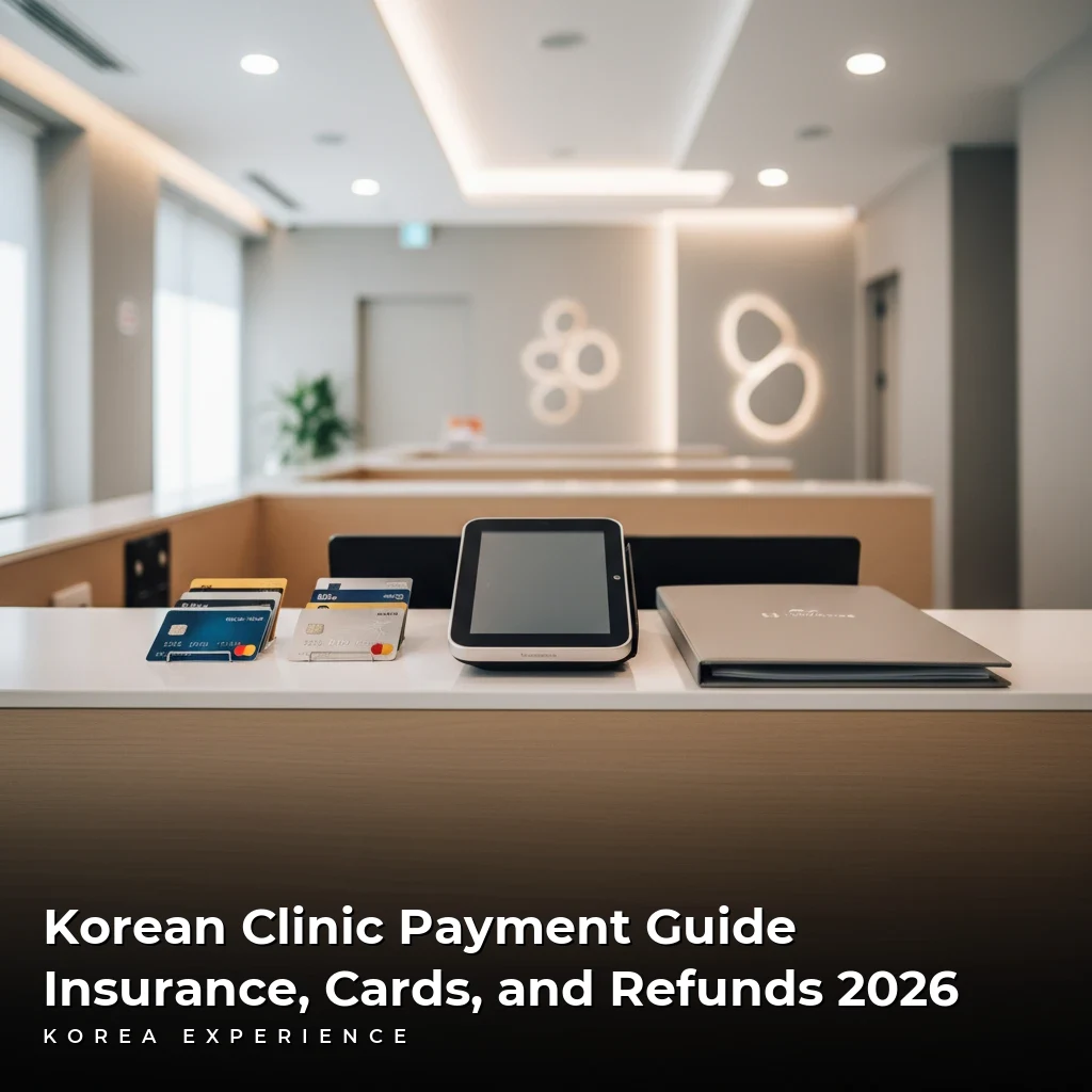 Korean Clinic Payment Guide: Insurance, Cards, and Refunds 2026